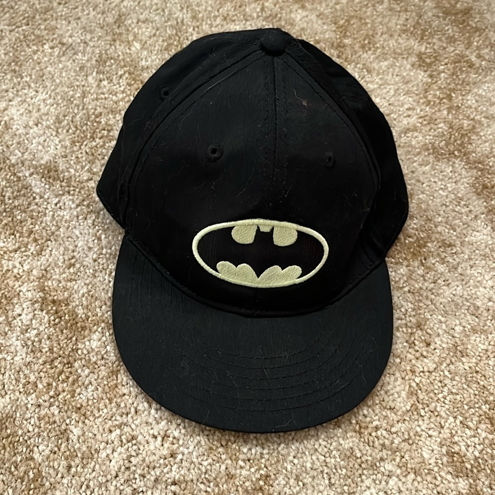 Kids Batman flat bill cap